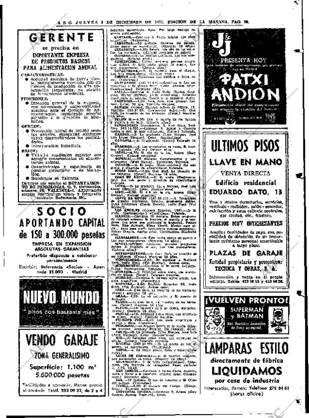ABC MADRID 09-12-1971 página 99