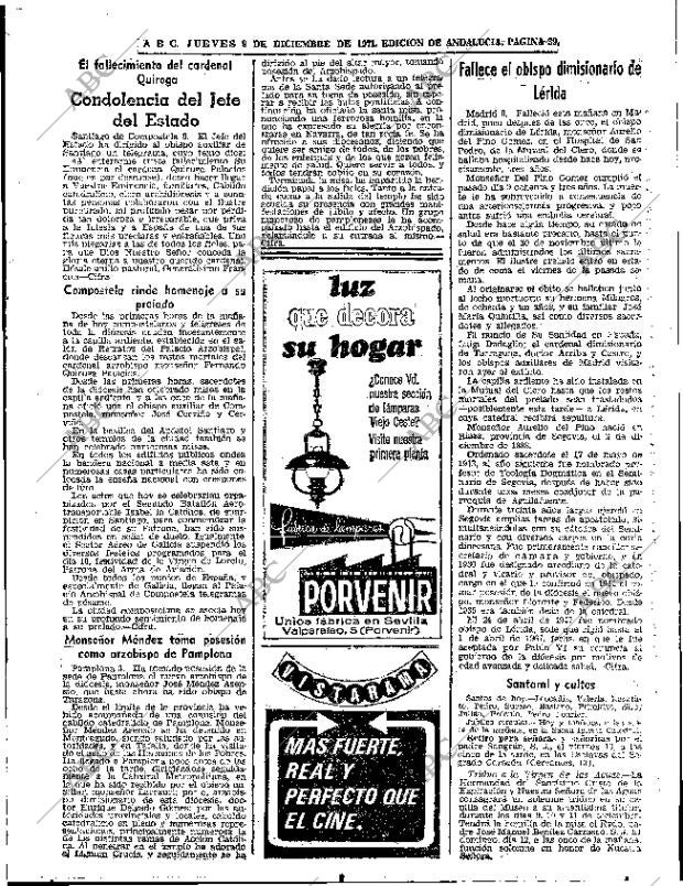 ABC SEVILLA 09-12-1971 página 39