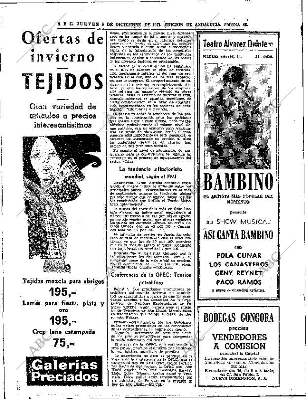 ABC SEVILLA 09-12-1971 página 46