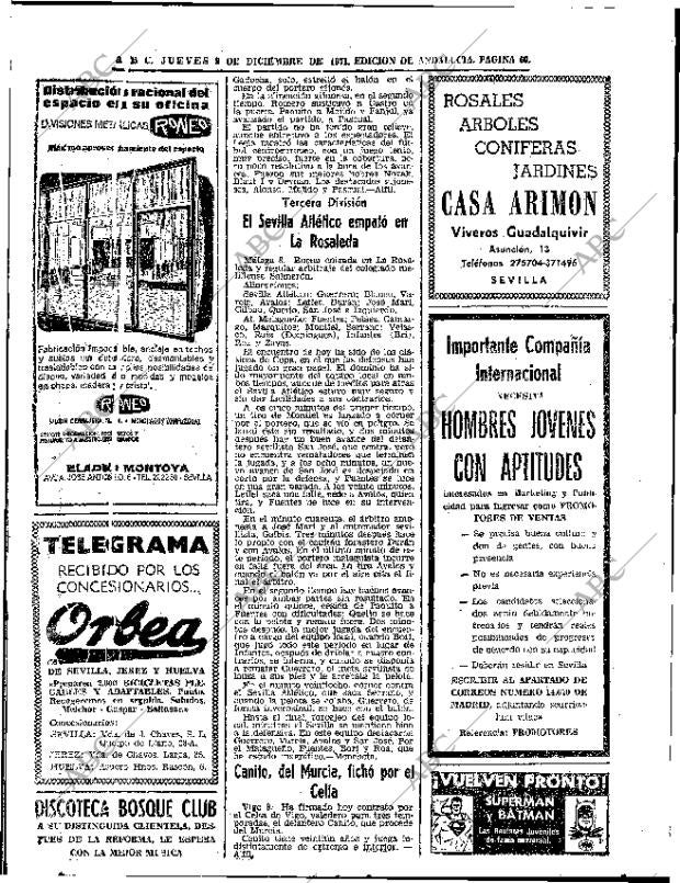 ABC SEVILLA 09-12-1971 página 60