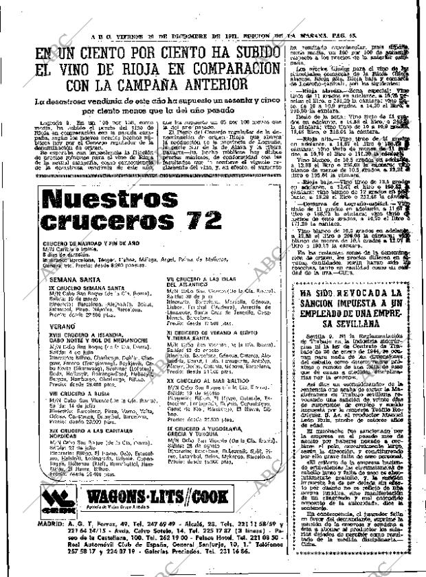 ABC MADRID 10-12-1971 página 45