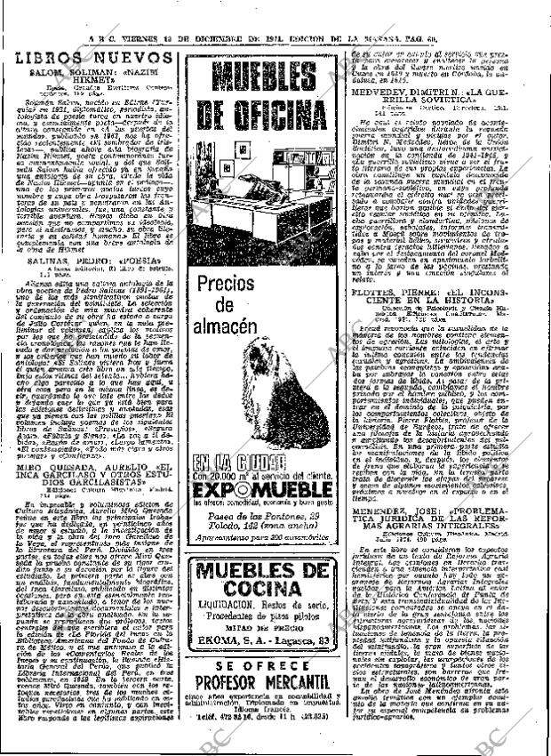 ABC MADRID 10-12-1971 página 60