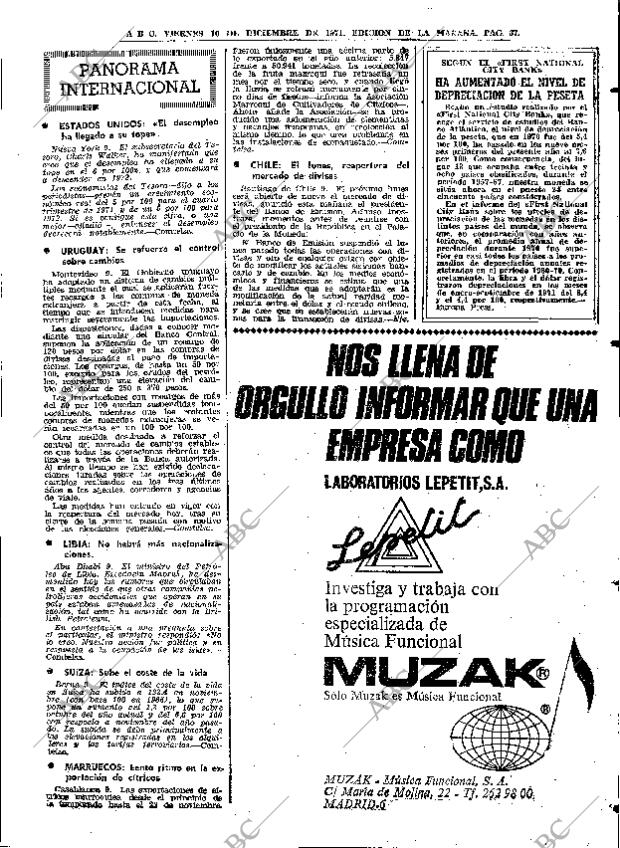 ABC MADRID 10-12-1971 página 67