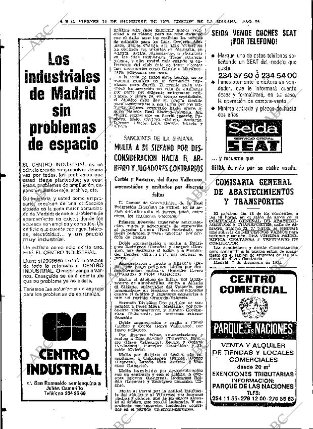 ABC MADRID 10-12-1971 página 72