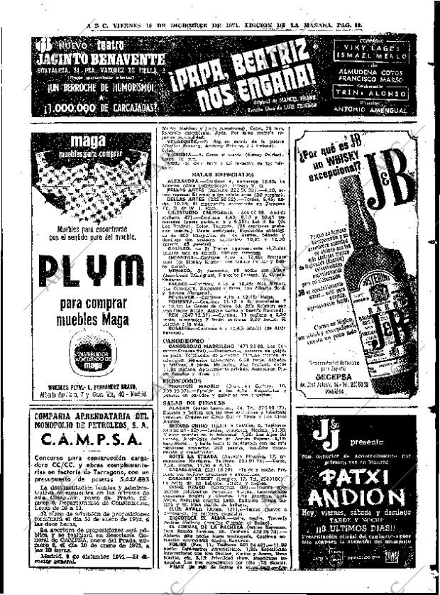 ABC MADRID 10-12-1971 página 89