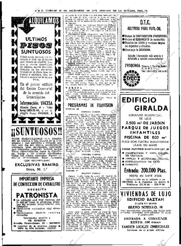 ABC MADRID 10-12-1971 página 90