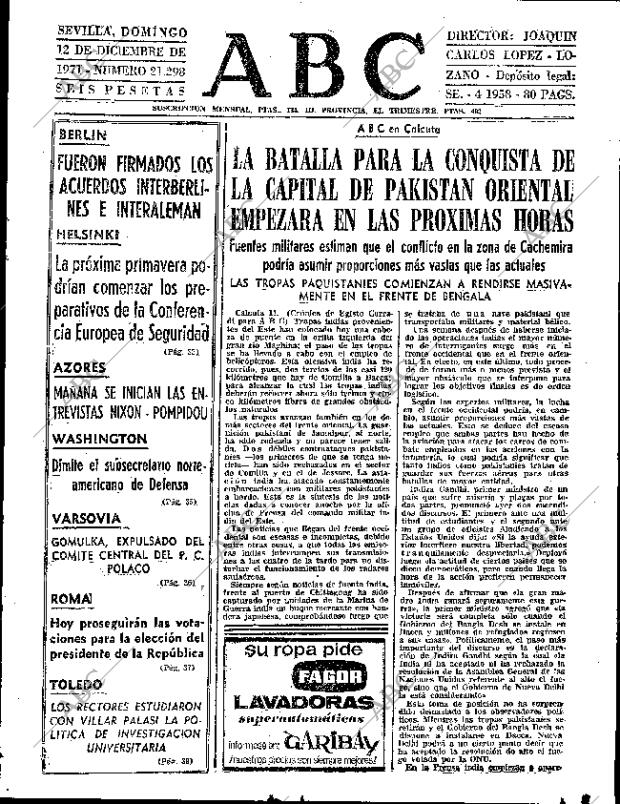 ABC SEVILLA 12-12-1971 página 31