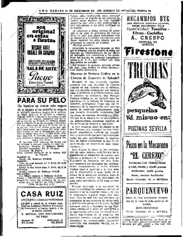 ABC SEVILLA 14-12-1971 página 22