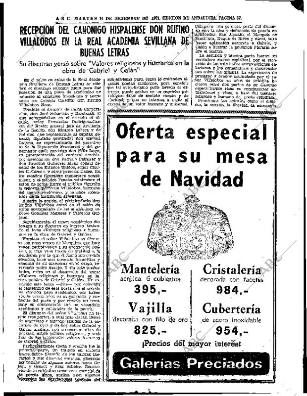 ABC SEVILLA 14-12-1971 página 27