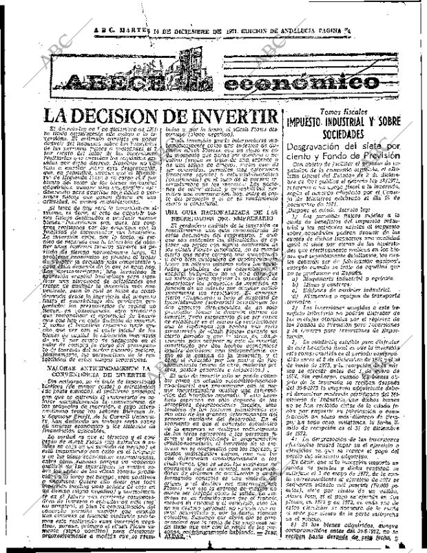ABC SEVILLA 14-12-1971 página 61
