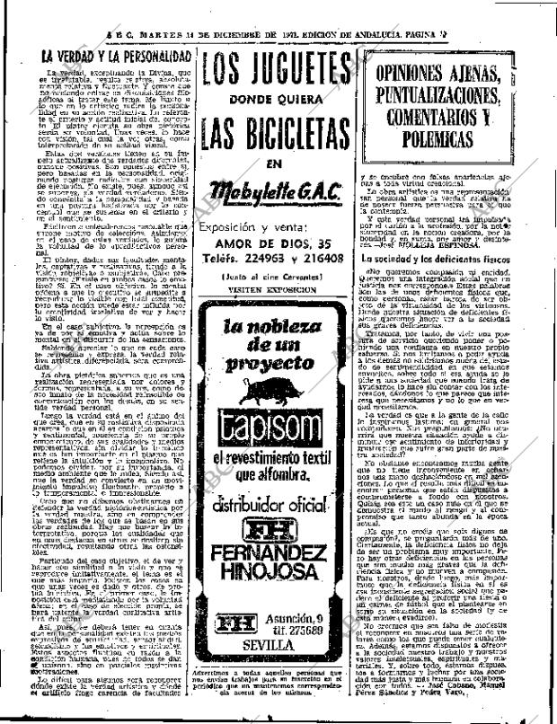 ABC SEVILLA 14-12-1971 página 75