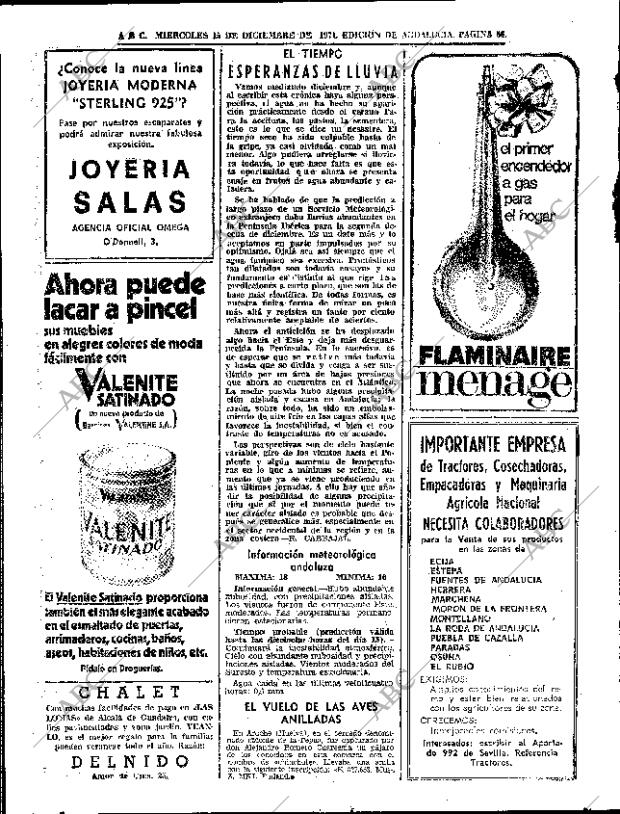 ABC SEVILLA 15-12-1971 página 56