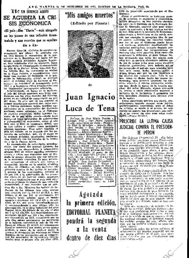 ABC MADRID 21-12-1971 página 32