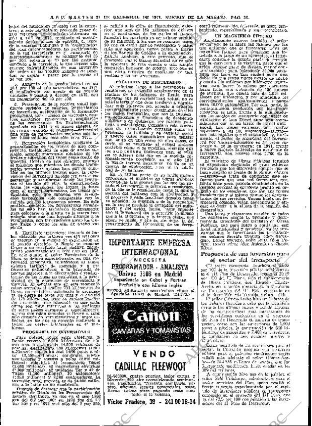 ABC MADRID 21-12-1971 página 36