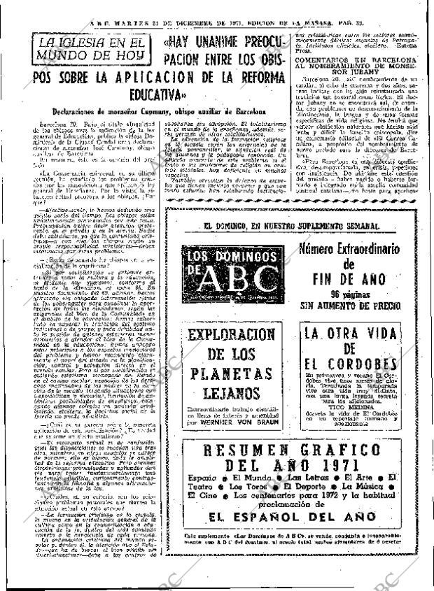 ABC MADRID 21-12-1971 página 39