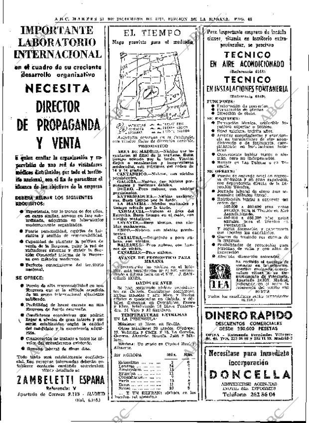 ABC MADRID 21-12-1971 página 48