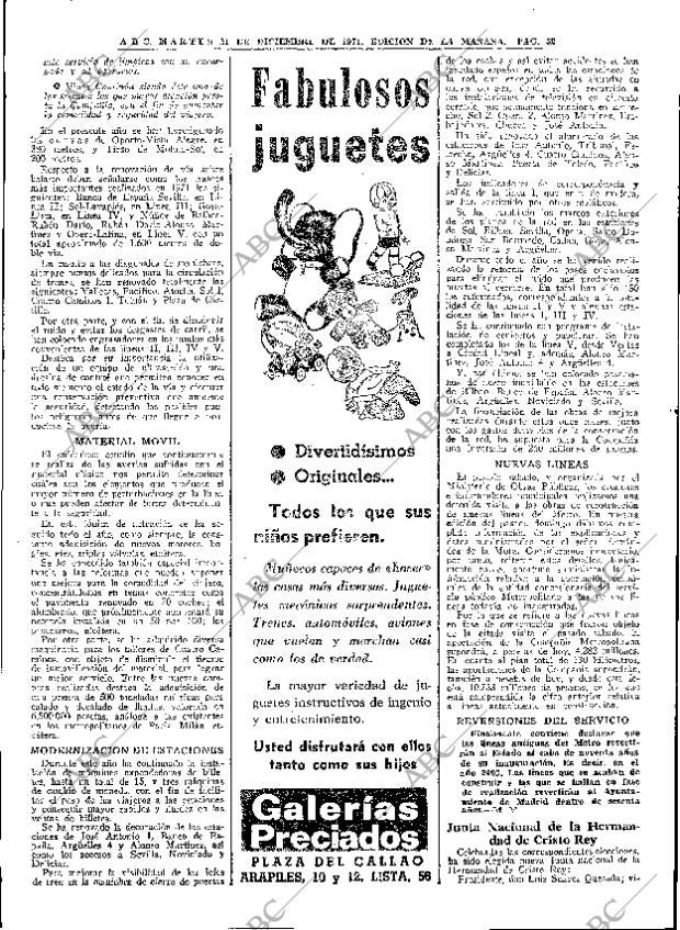 ABC MADRID 21-12-1971 página 52