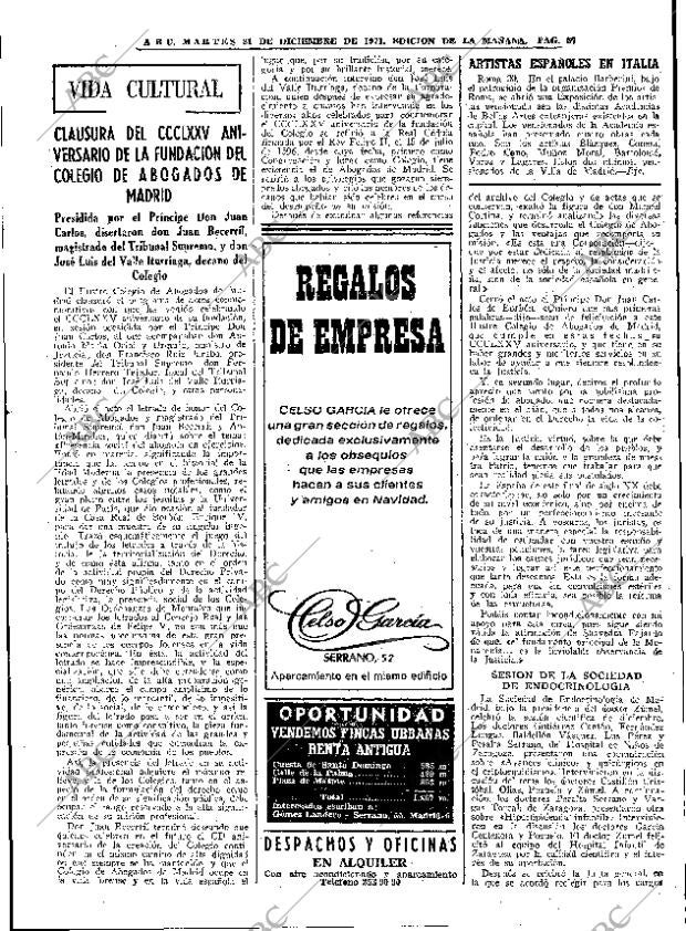 ABC MADRID 21-12-1971 página 57