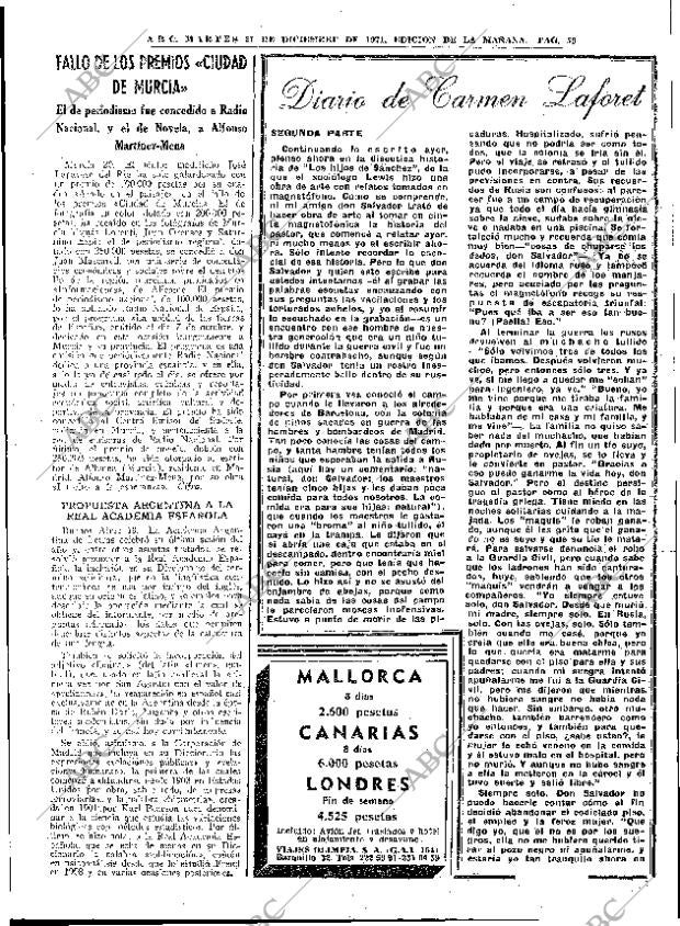 ABC MADRID 21-12-1971 página 59