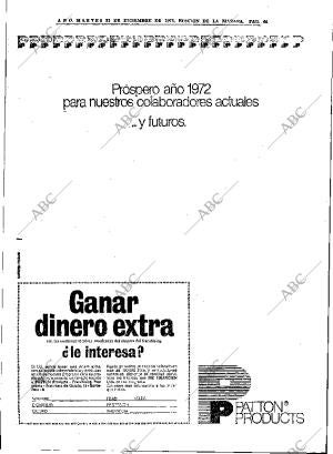 ABC MADRID 21-12-1971 página 64