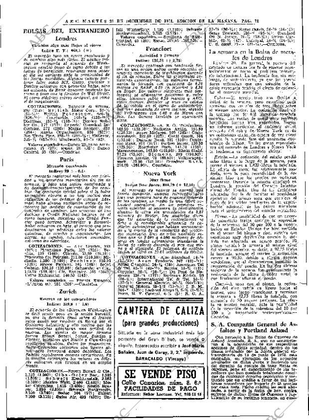 ABC MADRID 21-12-1971 página 71