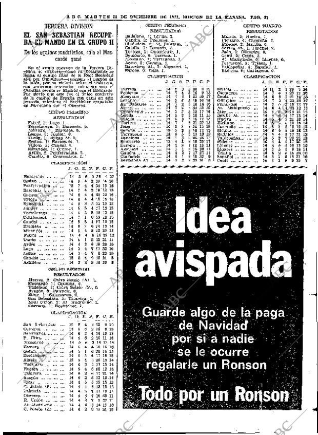 ABC MADRID 21-12-1971 página 81