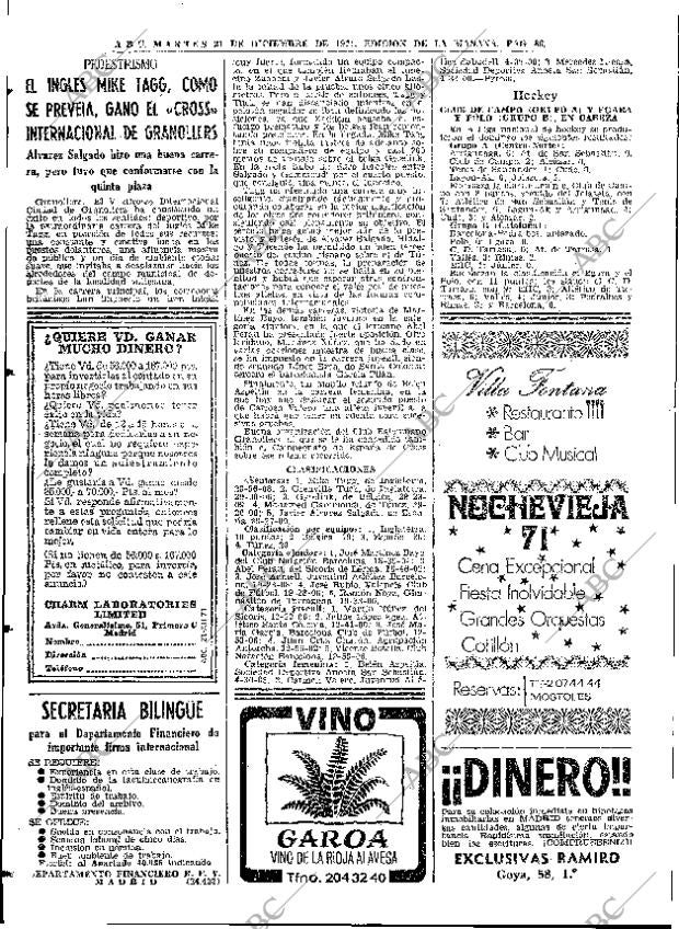 ABC MADRID 21-12-1971 página 86