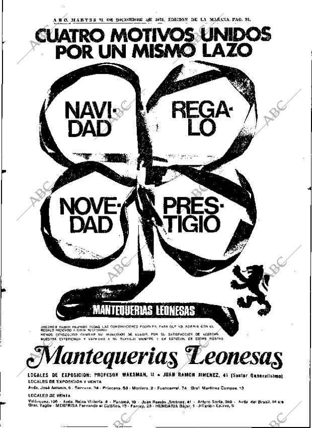 ABC MADRID 21-12-1971 página 88