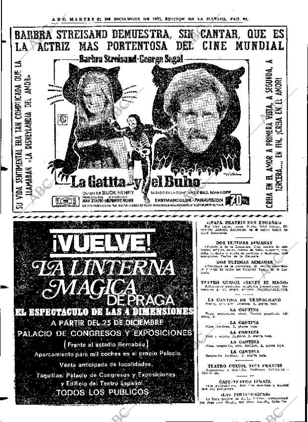 ABC MADRID 21-12-1971 página 94