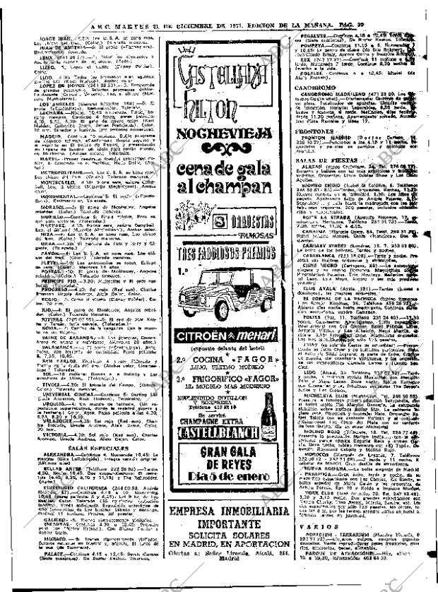 ABC MADRID 21-12-1971 página 99