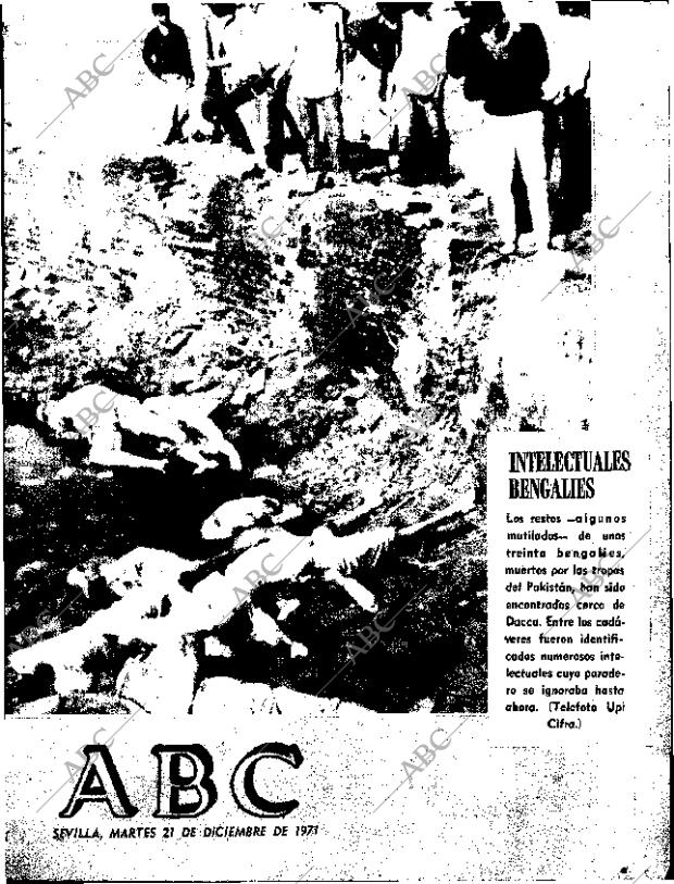 ABC SEVILLA 21-12-1971 página 1