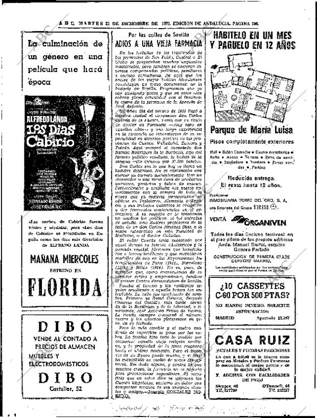 ABC SEVILLA 21-12-1971 página 100