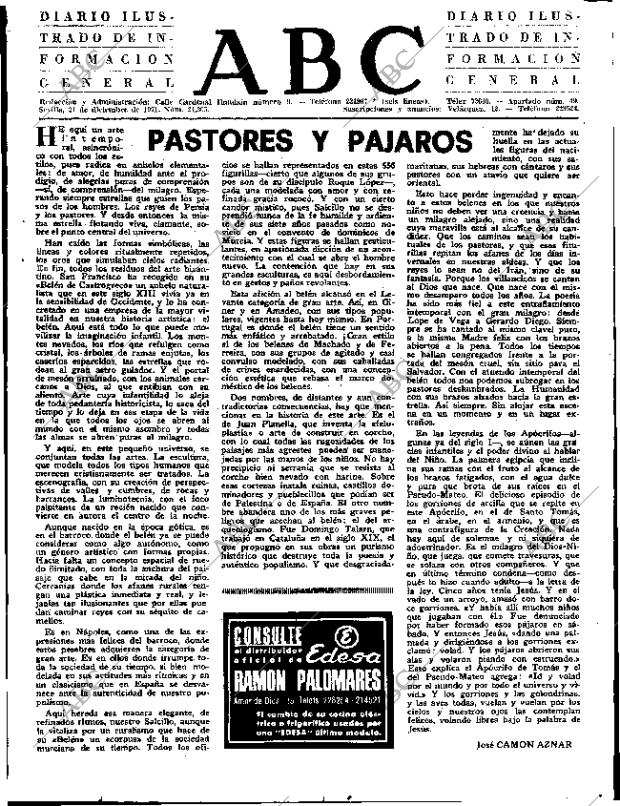 ABC SEVILLA 21-12-1971 página 3