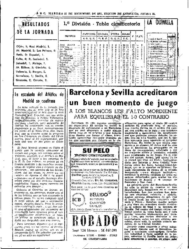 ABC SEVILLA 21-12-1971 página 61