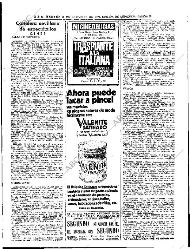 ABC SEVILLA 21-12-1971 página 75