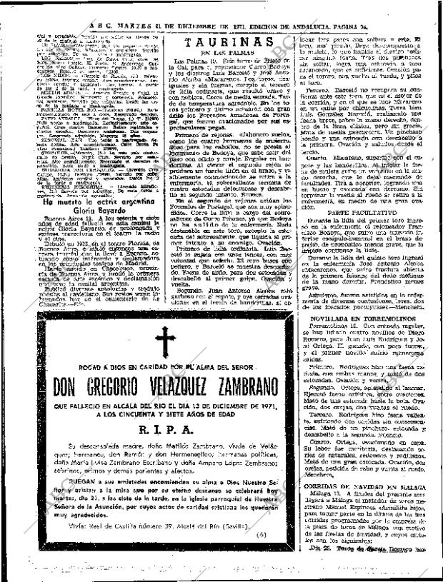 ABC SEVILLA 21-12-1971 página 76