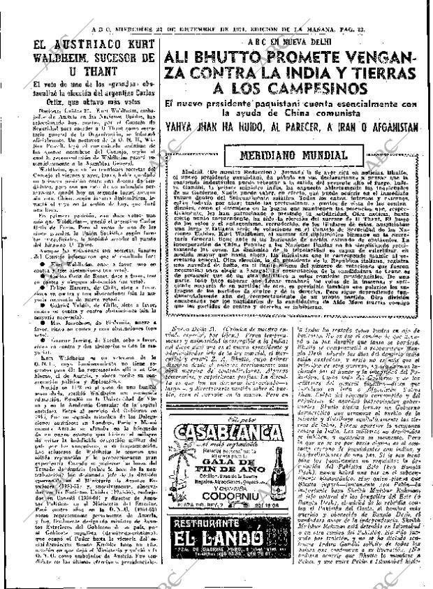 ABC MADRID 22-12-1971 página 23