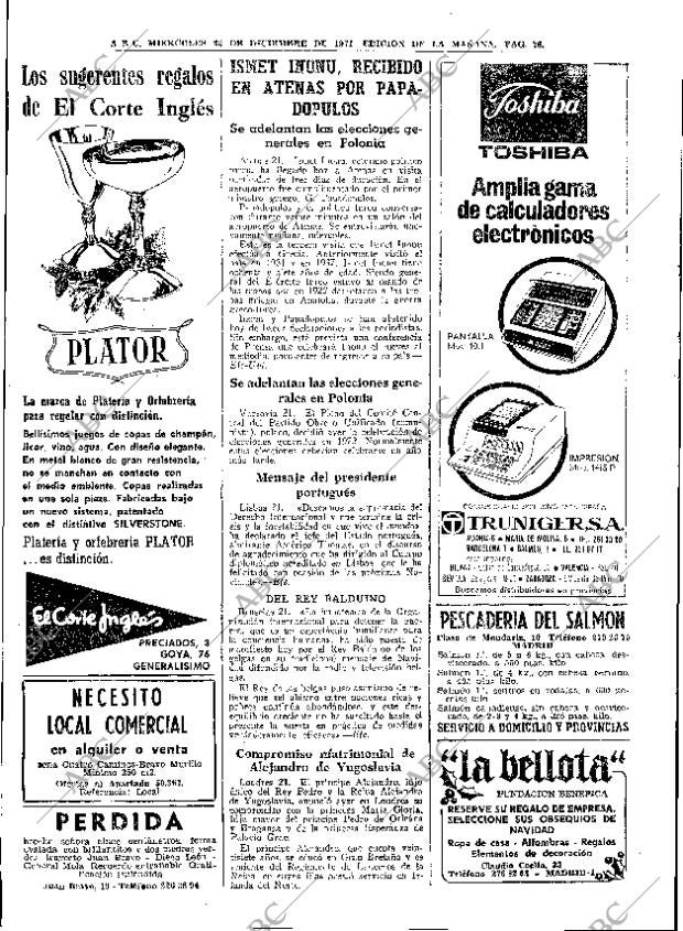 ABC MADRID 22-12-1971 página 28
