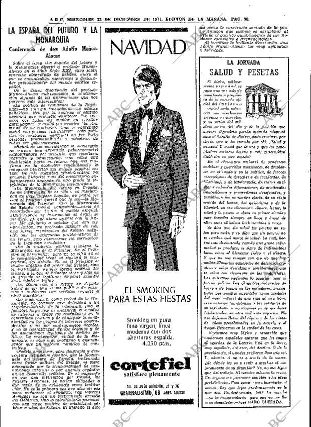 ABC MADRID 22-12-1971 página 30