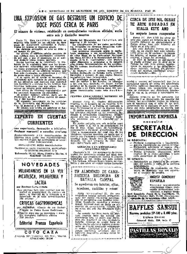 ABC MADRID 22-12-1971 página 35