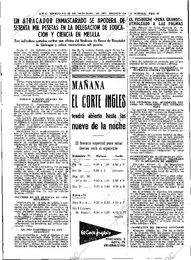 ABC MADRID 22-12-1971 página 37
