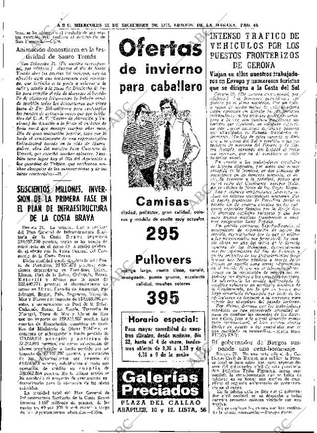 ABC MADRID 22-12-1971 página 40