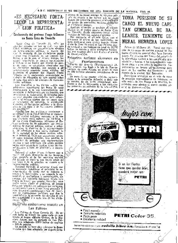 ABC MADRID 22-12-1971 página 41