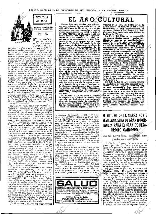 ABC MADRID 22-12-1971 página 43