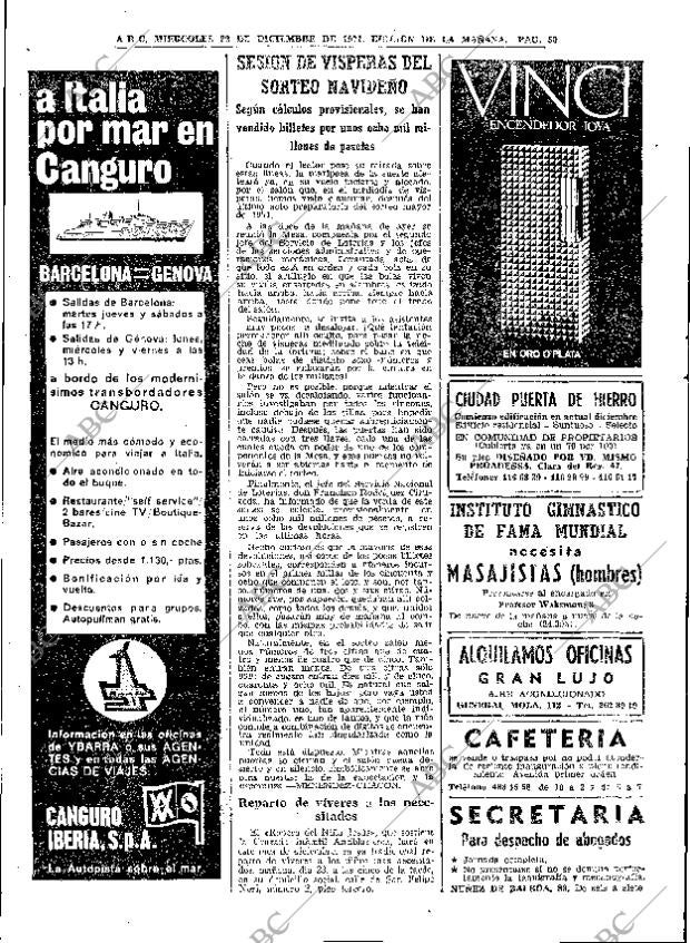ABC MADRID 22-12-1971 página 50
