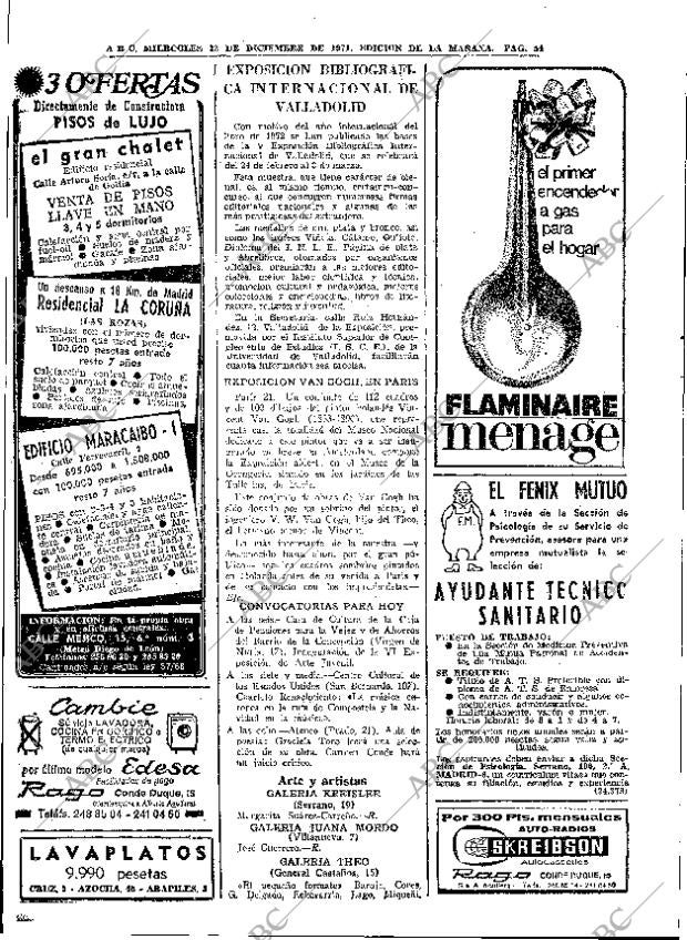 ABC MADRID 22-12-1971 página 54