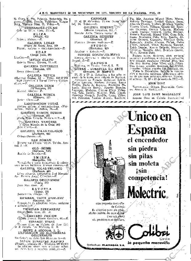 ABC MADRID 22-12-1971 página 55