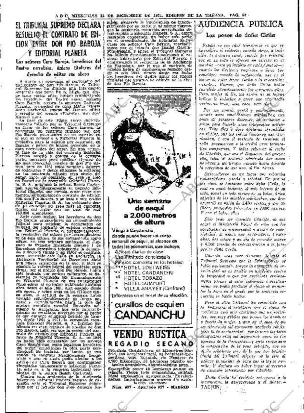 ABC MADRID 22-12-1971 página 57