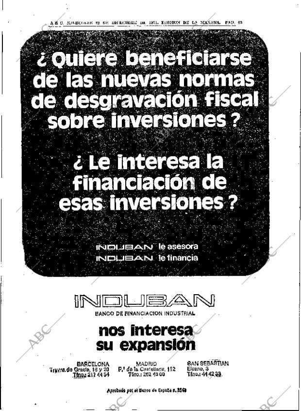 ABC MADRID 22-12-1971 página 62