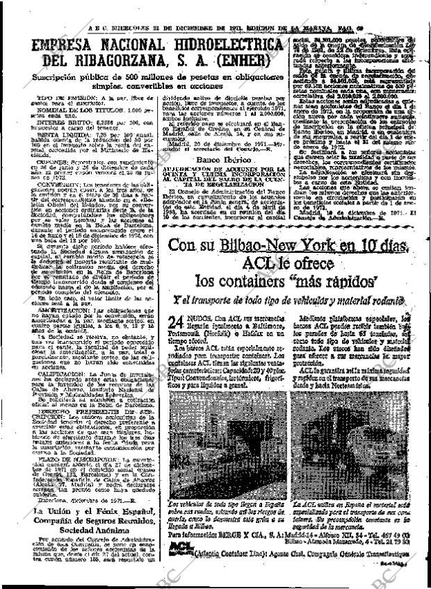 ABC MADRID 22-12-1971 página 69